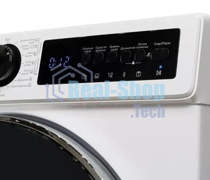 Сушильная машина DeLonghi DTD 8105 C FABIO белый, 8 кг, сушка - конденсационная, программ - 15, 59.6 x 84.5 x 56.3 см