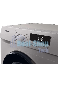 Стиральная машина Samsung WW80T3040BS/LP серебристый, загрузка фронтальная 8 кг, 1400 об/мин, класс: A