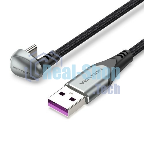 Кабель Vention USB 2.0 CM/AM 5A - 1м. U-образный