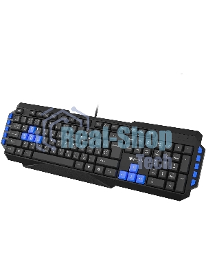 Клавиатура Oklick 750G Frost War проводная, USB Type-A, чёрный