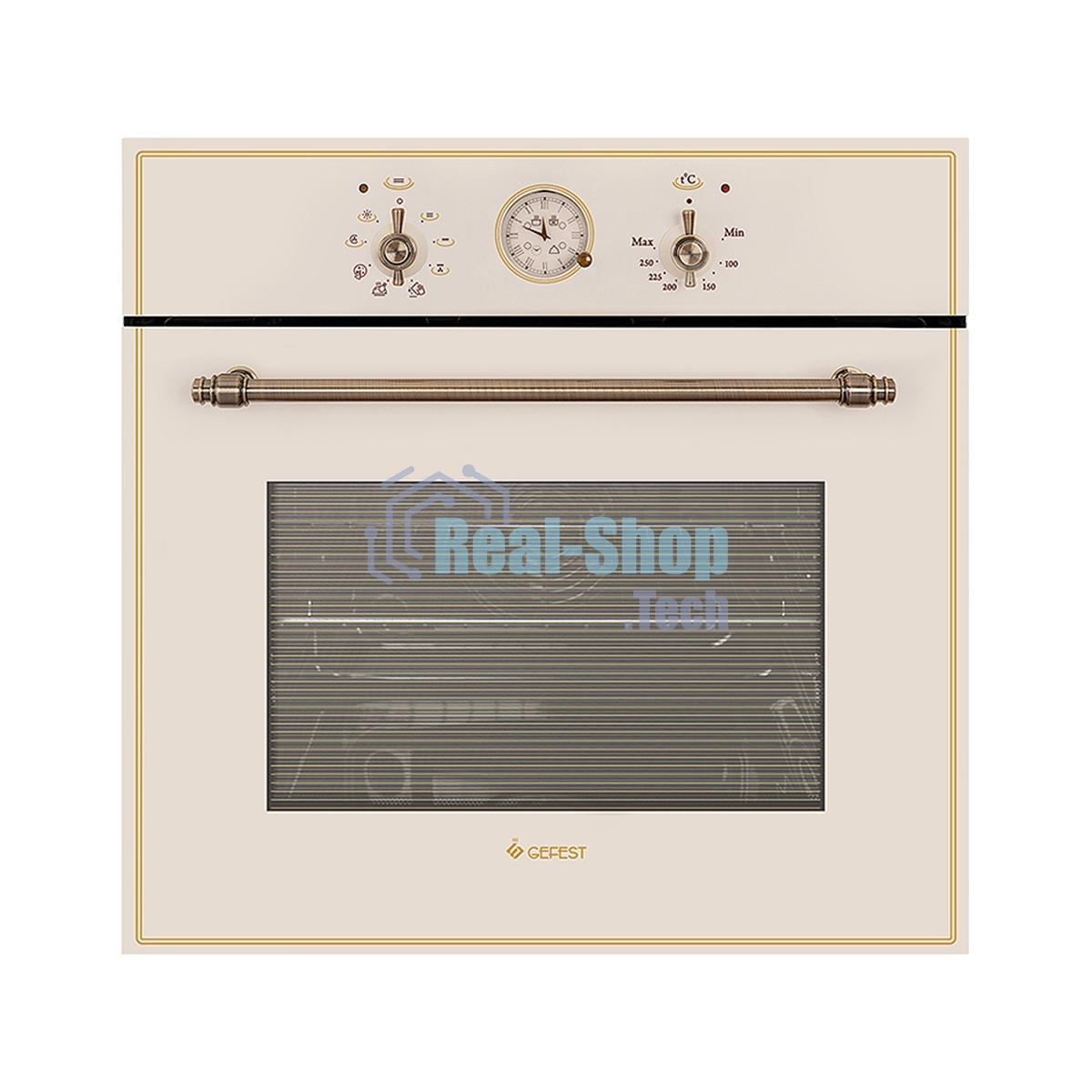 Духовой шкаф электрический встраиваемый Gefest ЭДВ ДА 622-02 В85 кремовый
