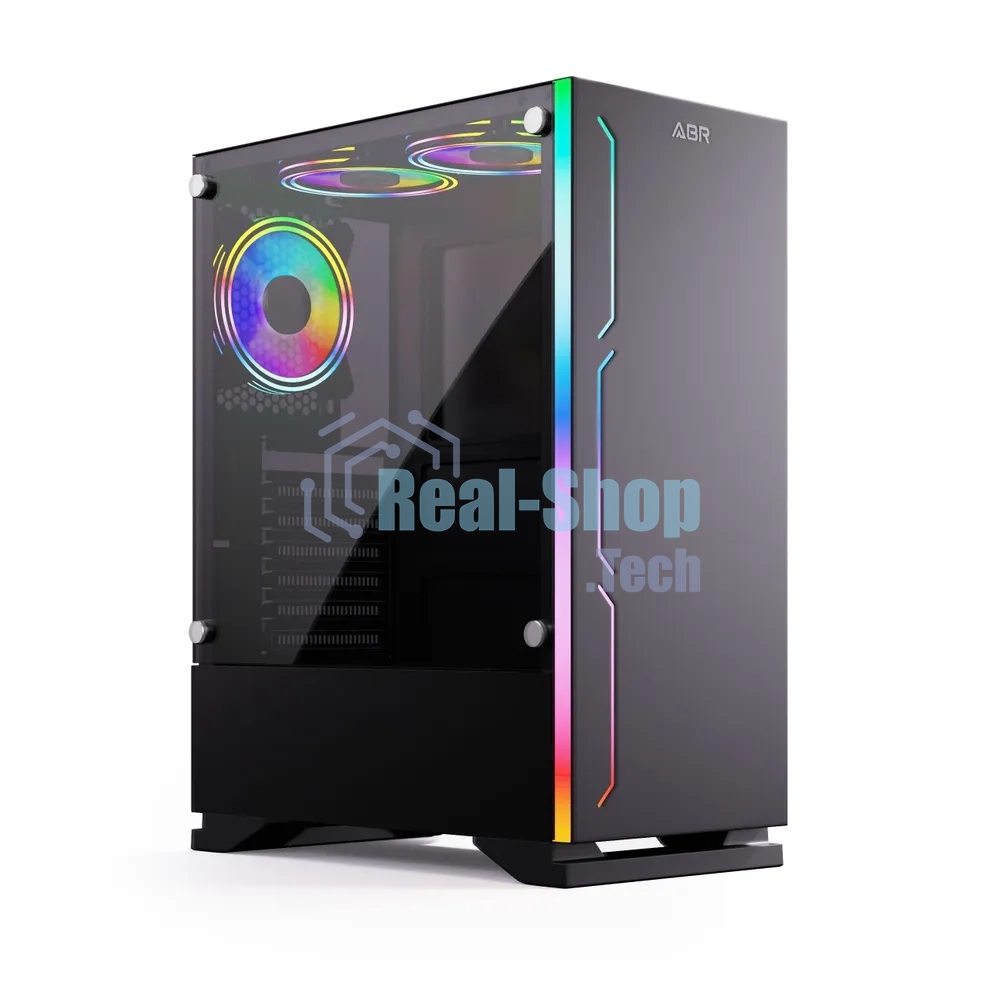 Компьютерный корпус ABR Robin I (1хUSB 3.0, 2хUSB 2.0, HD Audio, 3xRGb Fan, ATX, Micro-ATX)