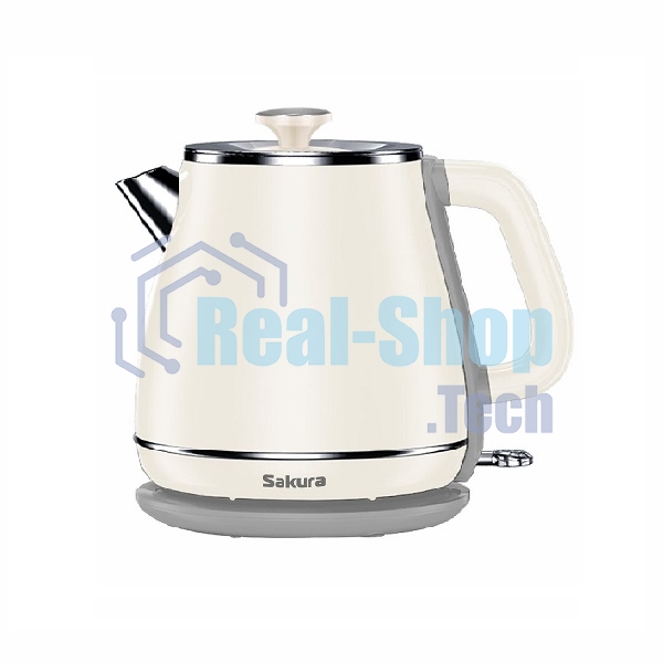 Чайник электрический Sakura SA-2186W 1.8 л, бел