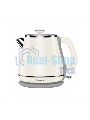 Чайник электрический Sakura SA-2186W 1.8 л, бел