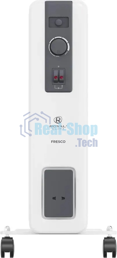 Радиатор масляный Royal Clima ROR-FR7-1500M 1500Вт белый/черный