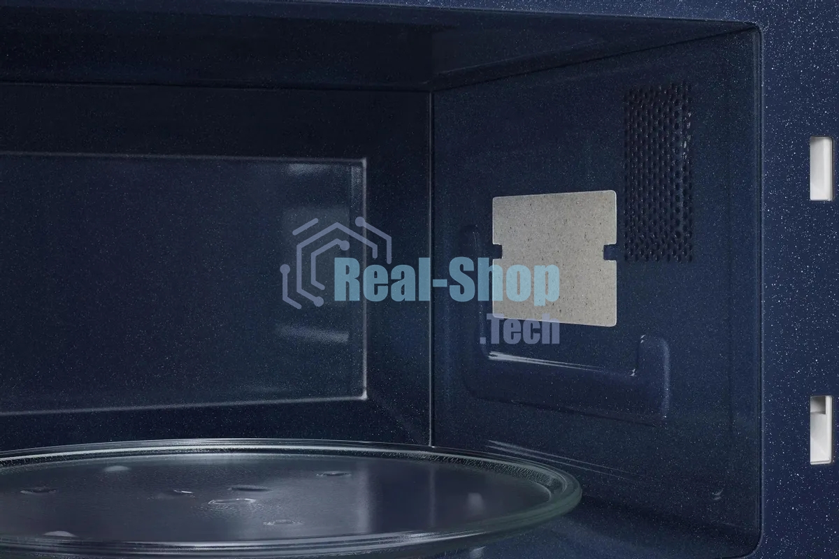 Микроволновая печь Samsung MS23T5018AG/BW серый, 23 л, 800 Вт, переключатели - сенсор