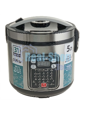 Мультиварка DELTA DL-6528 черная: 900 Вт,5л, 31 ПРОГРАММА (4)