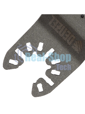 Насадка для МФИ Denzel режущая пазовая прямая, HCS, по дереву, ламинату, 34 х 2,5 мм, крупный зуб