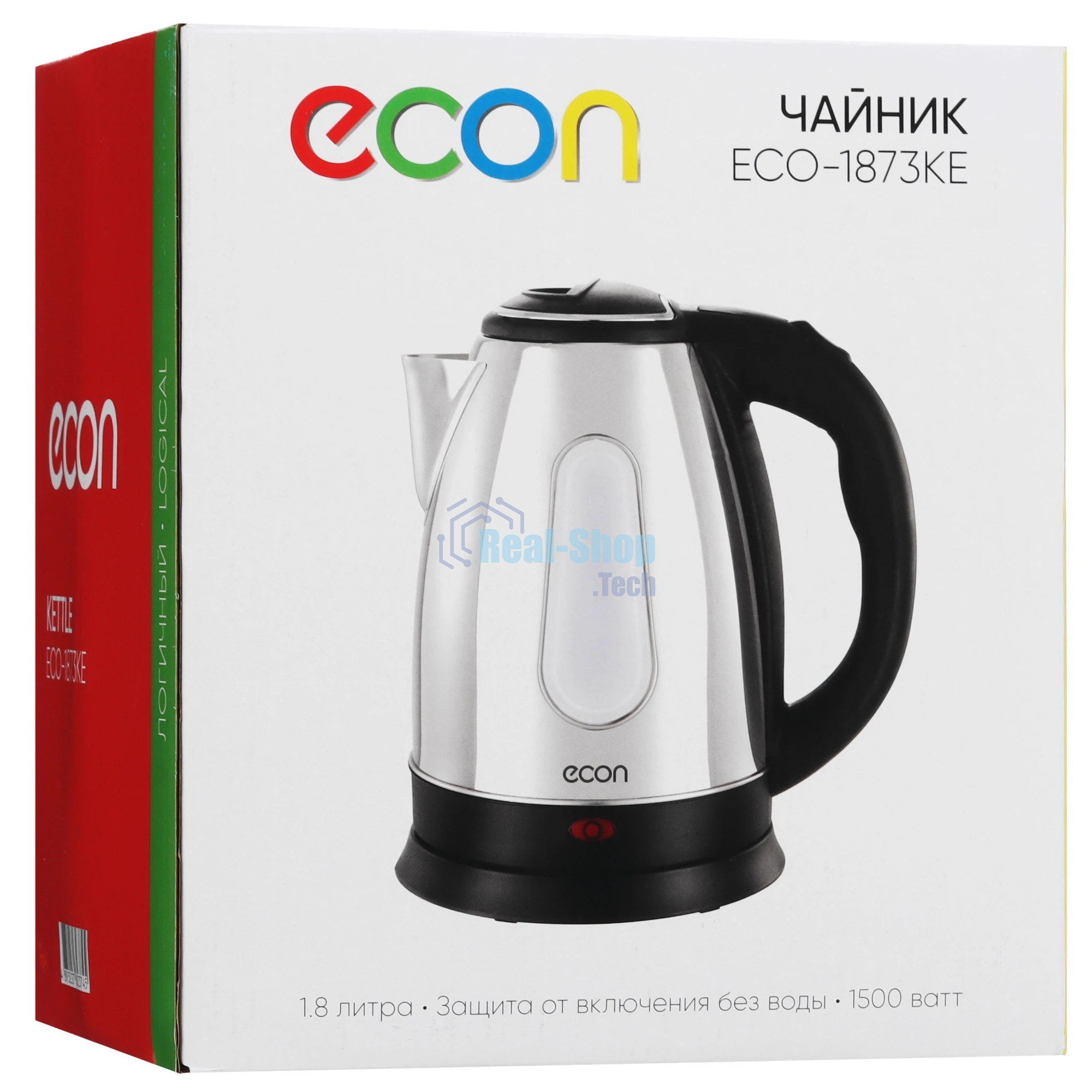 Чайник электрический ECON ECO-1873KE нержавейка
