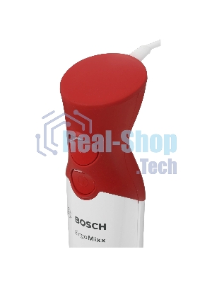 Блендер погружной Bosch MSM 64010 красный, 450 Вт, 2 скорости, турбо
