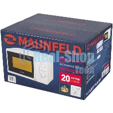 Микроволновая печь Maunfeld MFSMO.20.7WH белый, 20 л, 700 Вт, переключатели - поворотный механизм