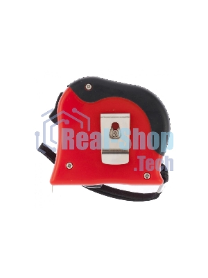 Рулетка Matrix Double fixation, 7,5 м х 25 мм, обрезиненный корпус, двойная плавная фиксация