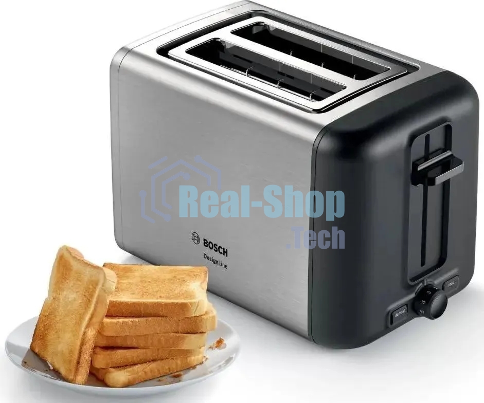 Тостер Bosch TAT3P420 нержавеющая сталь