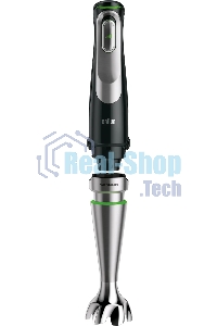 Блендер погружной Braun MQ9135XI черный/серебристый