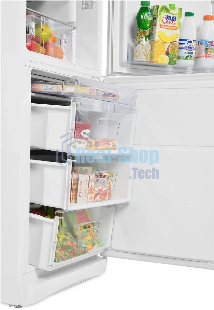 Холодильник Indesit ES 20 A белый двухкамерный 233/108л морозилка снизу