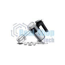 Миксер BRAYER, 800 Вт, 5 скор.реж, турбо,насад. венчики, насад для взбивания