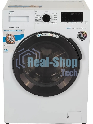 Стиральная машина Beko WSPE7H616W белый, загрузка фронтальная 7,5 кг, 1200 об/мин., класс: А