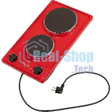 Плита настольная электрическая Лысьва ЭПБ 22 вишневый (настольная)