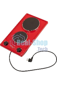 Плита настольная электрическая Лысьва ЭПБ 22 вишневый (настольная)