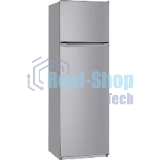 Холодильник Nordfrost NRT 144 132 серебристый двухкамерный 262/68 л морозилка сверху, капельная система