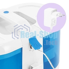 Пылесос моющий Kitfort КТ-5376 170Вт голубой/белый