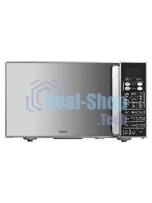 Микроволновая печь BBK 23MWC-982S/SB-M серебристый/черный, 23 л, 900 Вт, переключатели - сенсор