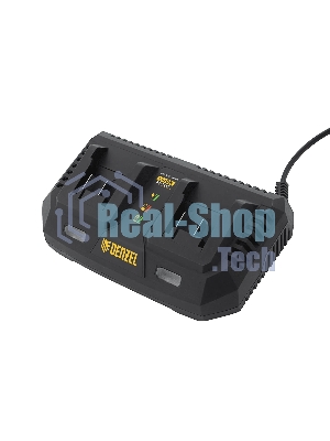 Устройство зарядное для аккумуляторов Denzel IBC-18-3.0-2, Li-Ion, 18В, 3,0 А, для двух батарей