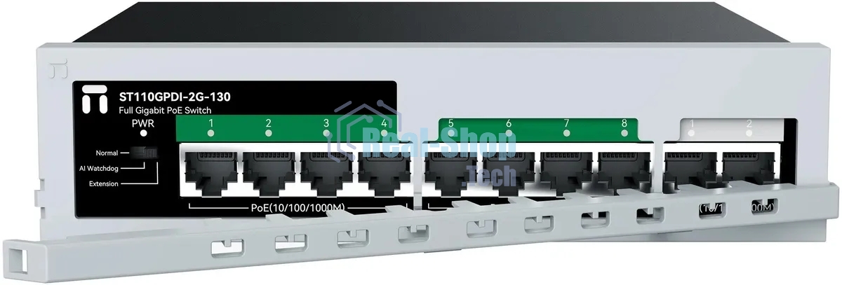 Коммутатор Netis ST110GPDI-2G-130 10x1Гбит/с 8PoE неуправляемый