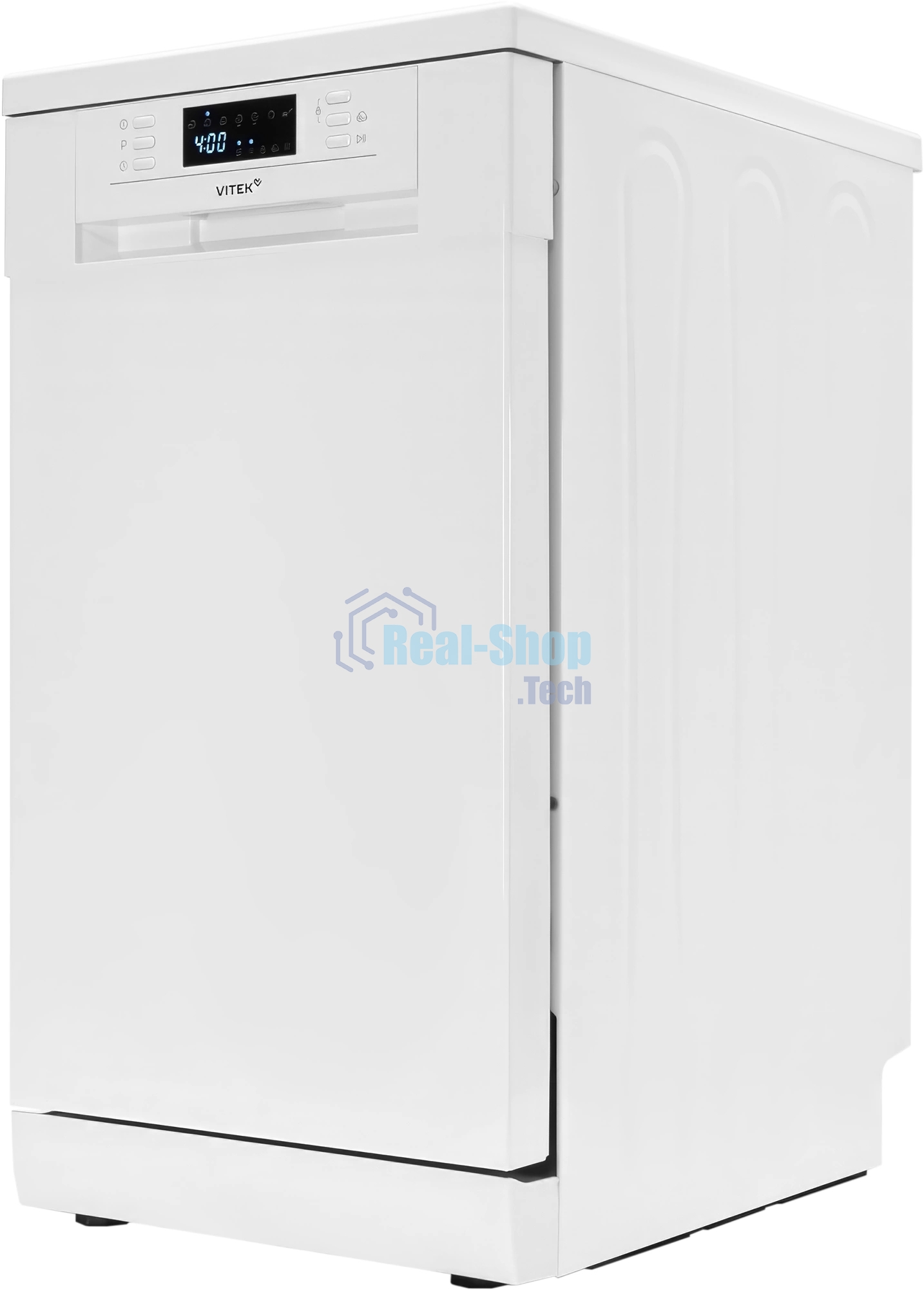 Посудомоечная машина Vitek VT-DF415, белый, 45 см, 9 компл., сушка конденсационная, 49 дБ, класс A+