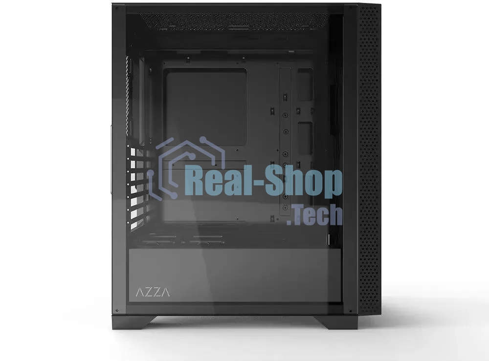 Компьютерный корпус Azza Celesta F черный без БП ATX 5x120мм 5x140мм 2xUSB 2.0 1xUSB 3.0 audio bott PSU