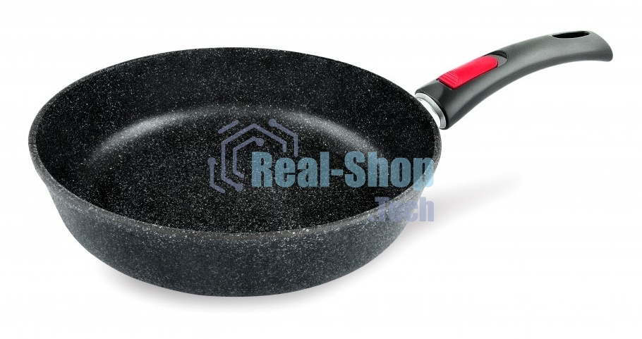 Сковорода НМП Литая L18026i, 26 см, серый