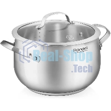 Кастрюля Rondell Calypso RDS-1672 5.8 л. d=22 см (с крышкой) сталь
