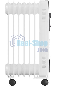 Радиатор масляный Royal Clima ROR-FR7-1500M 1500Вт белый/черный