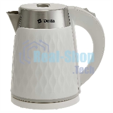 Чайник электрический DELTA DL-1111 белый