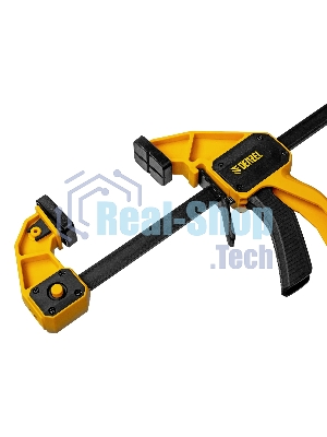 Струбцина Denzel F-образная, быстрозажимная, 300 х 80 мм, усиленный нейлоновый корпус