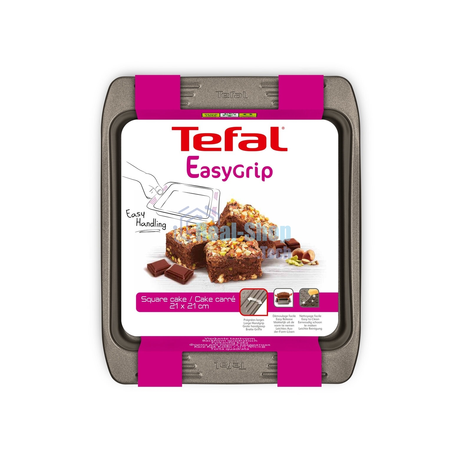 Форма для пирога 20х20 Tefal J1625214