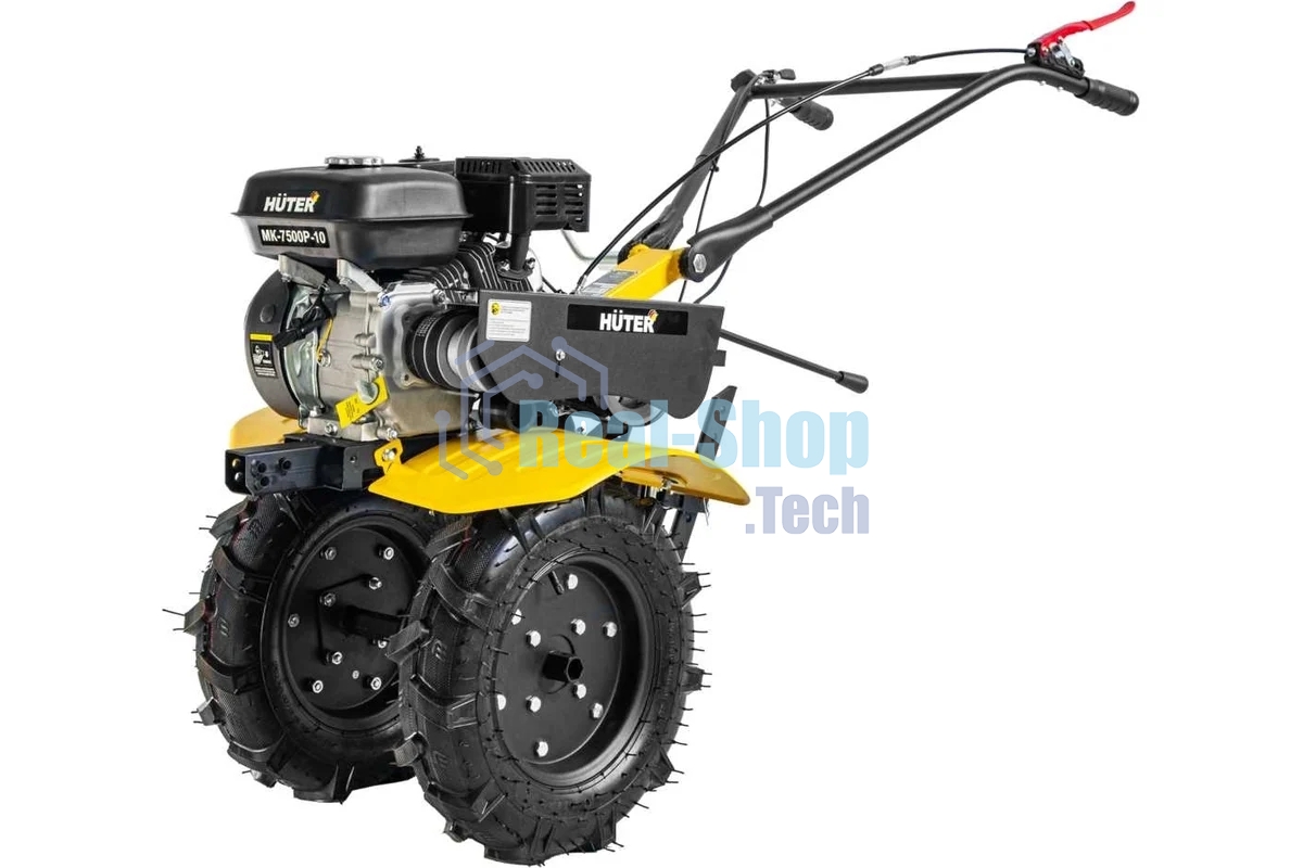 Мотоблок Huter МК-7500-10 (70/5/12) бензиновый 7.5л.с.