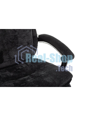 Кресло Бюрократ T-9950MSG-F/BLACK-PU черный, экокожа