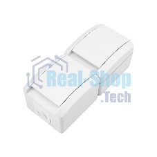 Блок вертикальный 2 розетки (керамика) Kranz INDUSTRIAL IP54 с заземлением, о/у, белый