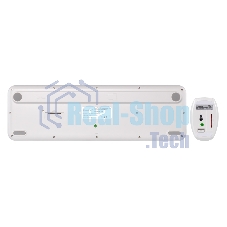 Комплект клавиатура+мышь Smartbuy (SBC-666395AG-W) 666395 белый