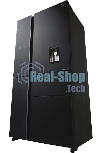 Холодильник Sharp SJWX99ABK серый, трехкамерный морозилка снизу 423/179л