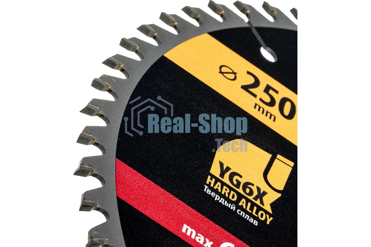 Пильный диск по дереву Denzel ф250 х 32 мм, 60 зубьев 733617