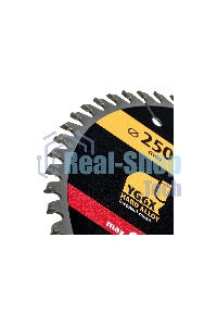 Пильный диск по дереву Denzel ф250 х 32 мм, 60 зубьев 733617