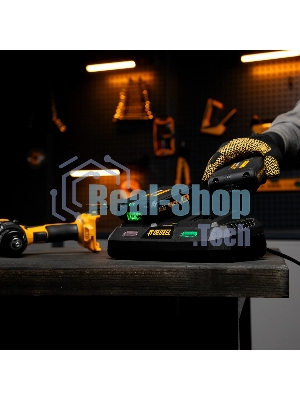 Устройство зарядное для аккумуляторов Denzel IBC-18-3.0-2, Li-Ion, 18В, 3,0 А, для двух батарей