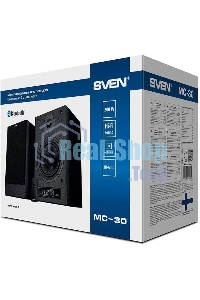 Акустическая система SVEN АС MC-30, черный (200 Вт, Bluetooth, пульт, Optical)
