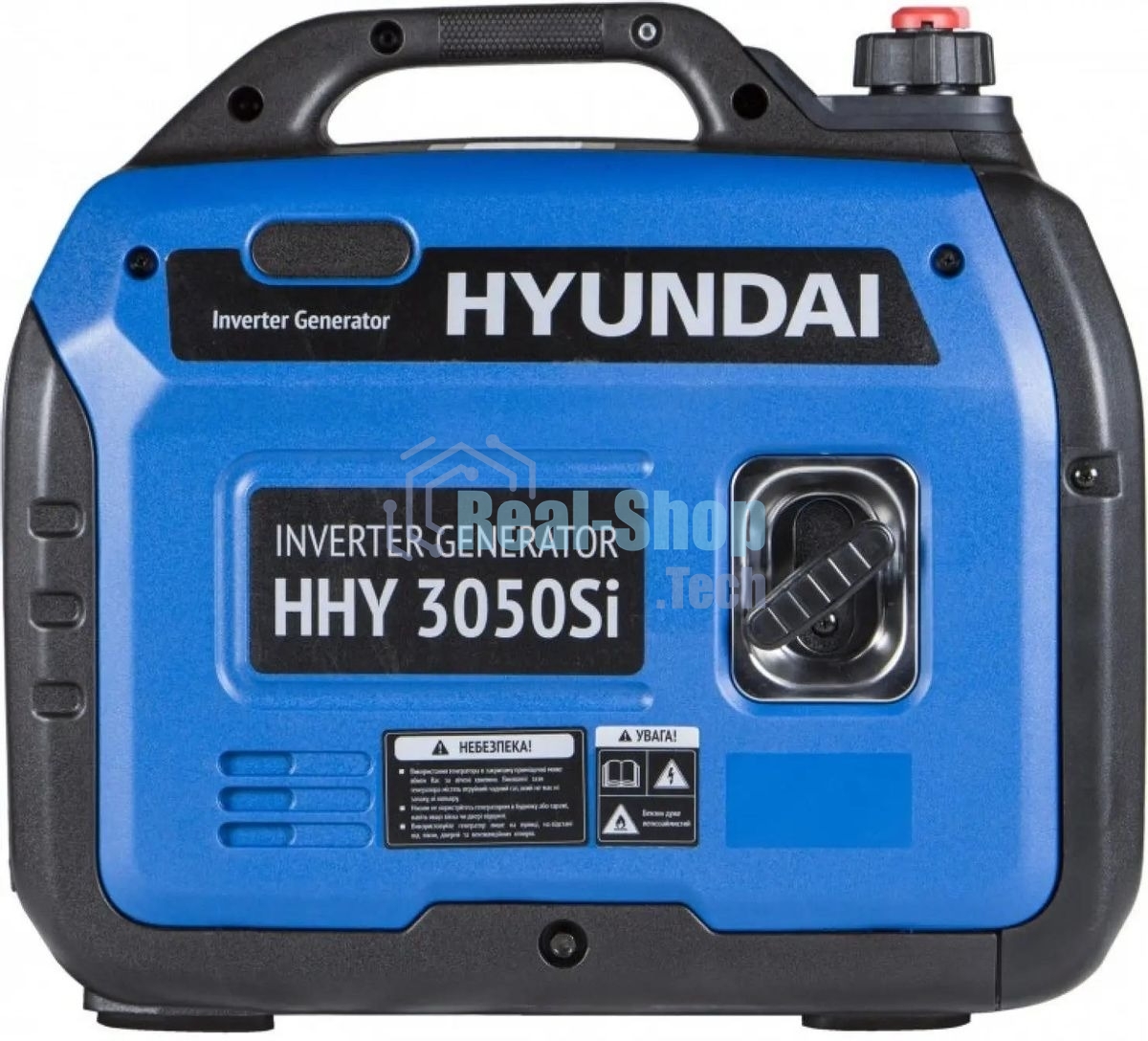 Электрогенератор бензиновый инверторный Hyundai HHY 3050Si, 3.3 кВт, 59 дБ, 22 кг
