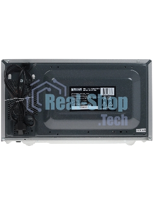 Микроволновая печь Mystery MMW-2032 черный/серебристый, 20 л, 800 Вт, переключатели - поворотный механизм