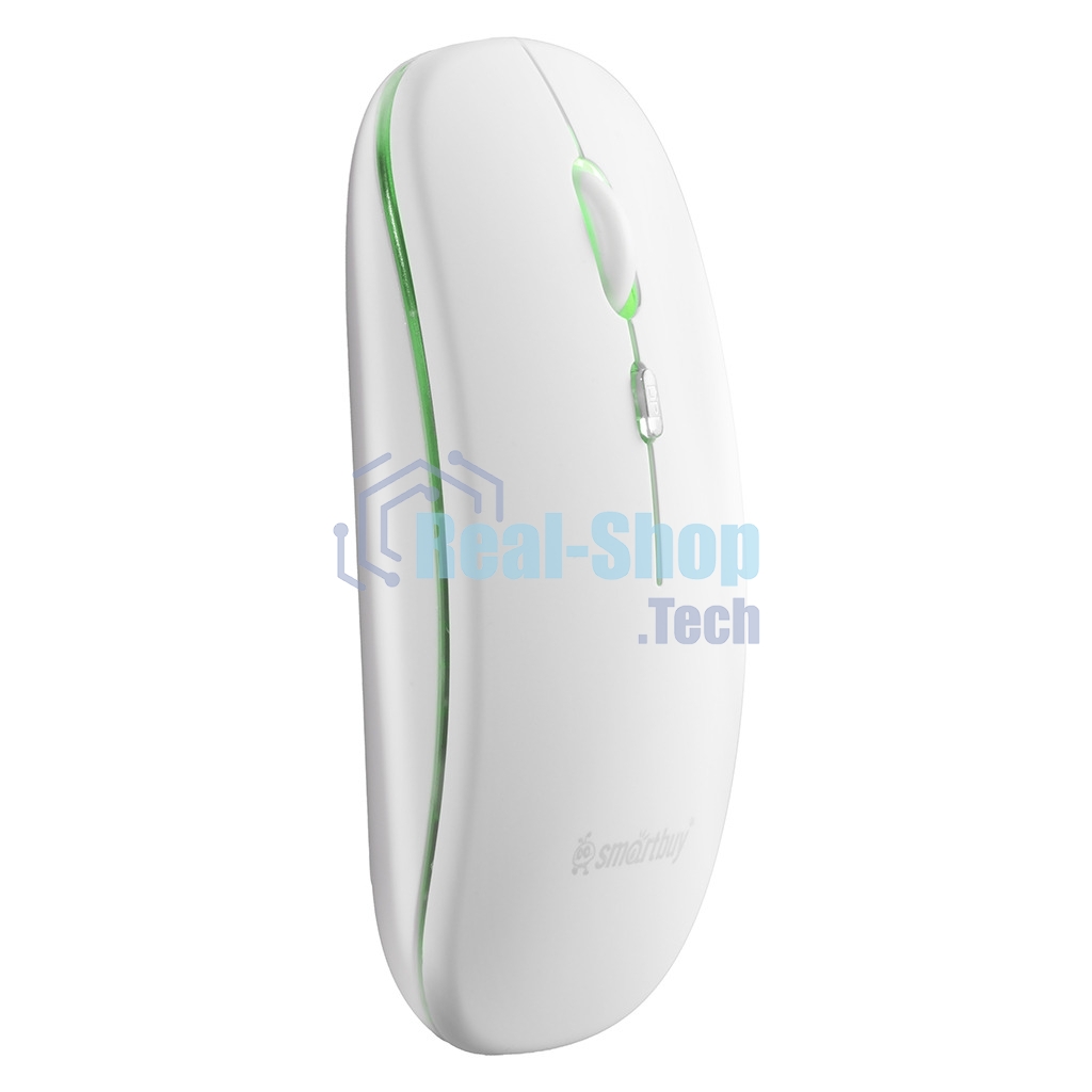 Мышь беспроводная Dual BT+USB с зарядкой Smartbuy X31 белая (SBM731DW) /100.  
