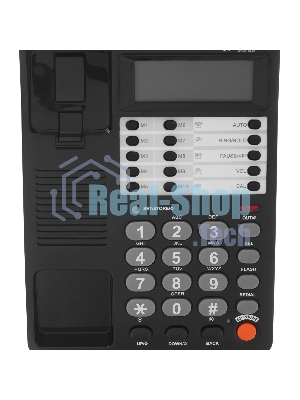 Телефон проводной Ritmix RT-495 черный