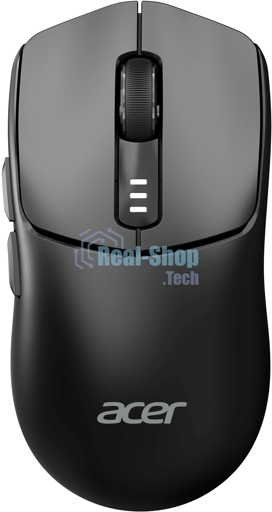 Мышь беспроводная Acer OMR312 черный, 3200 dpi, радиоканал, Bluetooth, USB, кнопки - 5